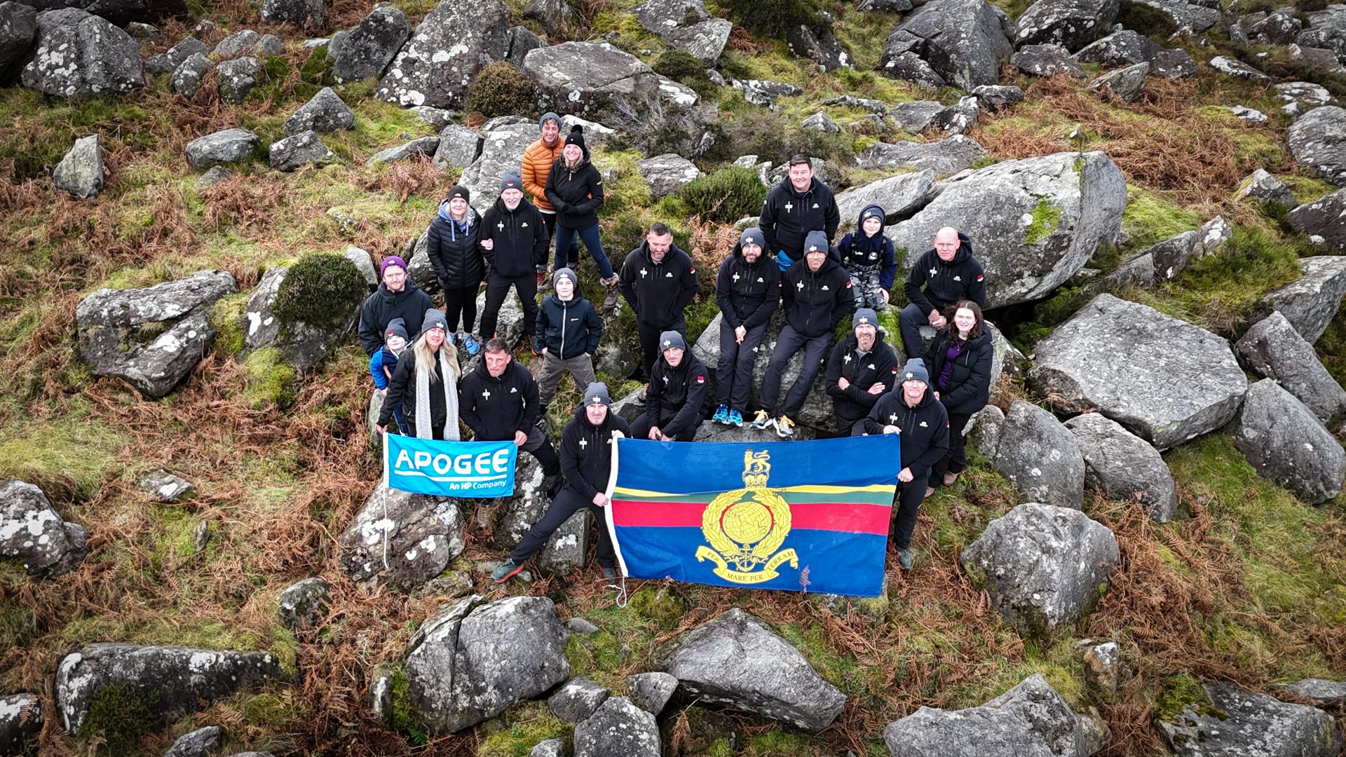 Apogee royal marines veterans speed march sponsorship