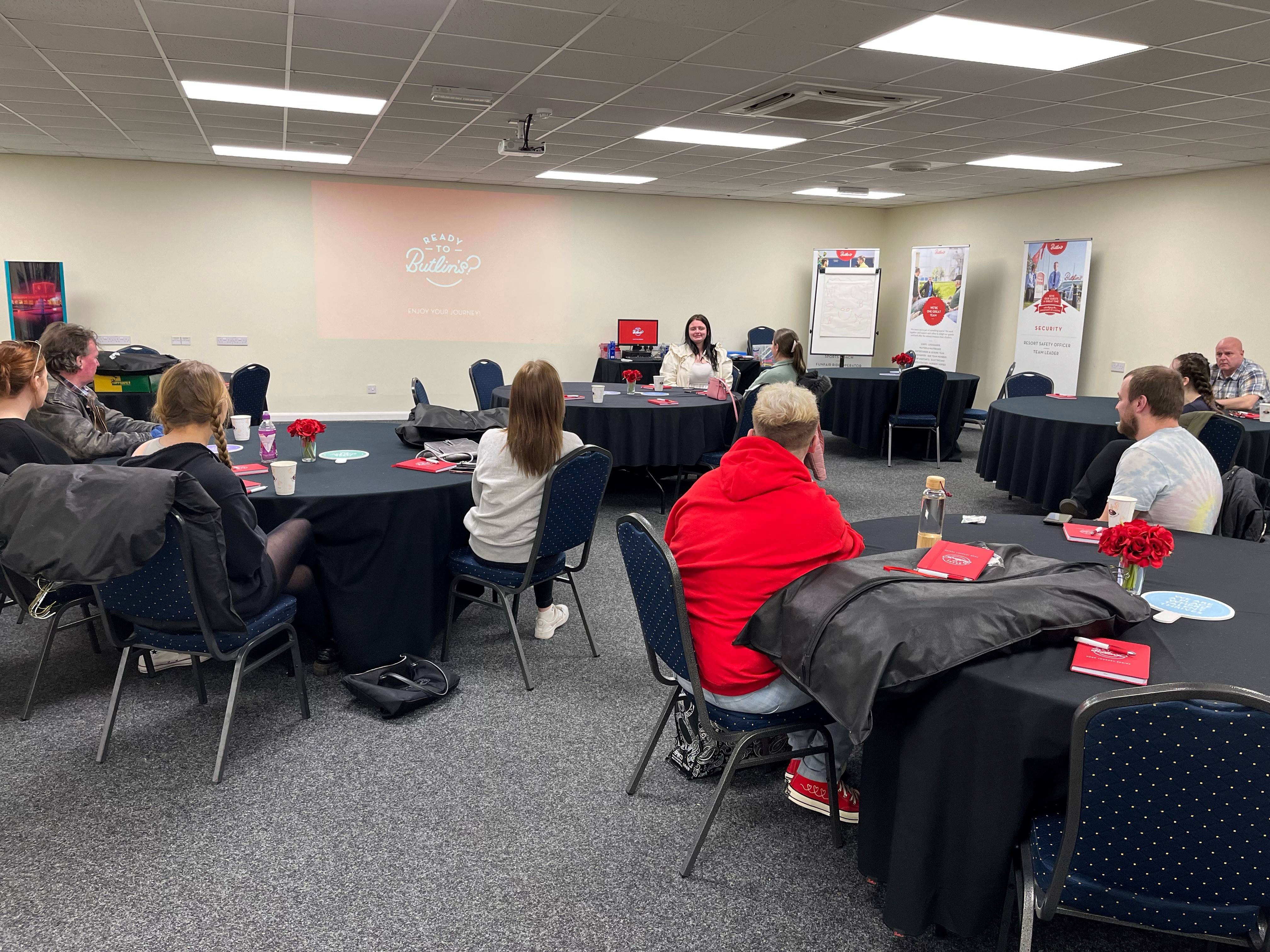 Butlins training room