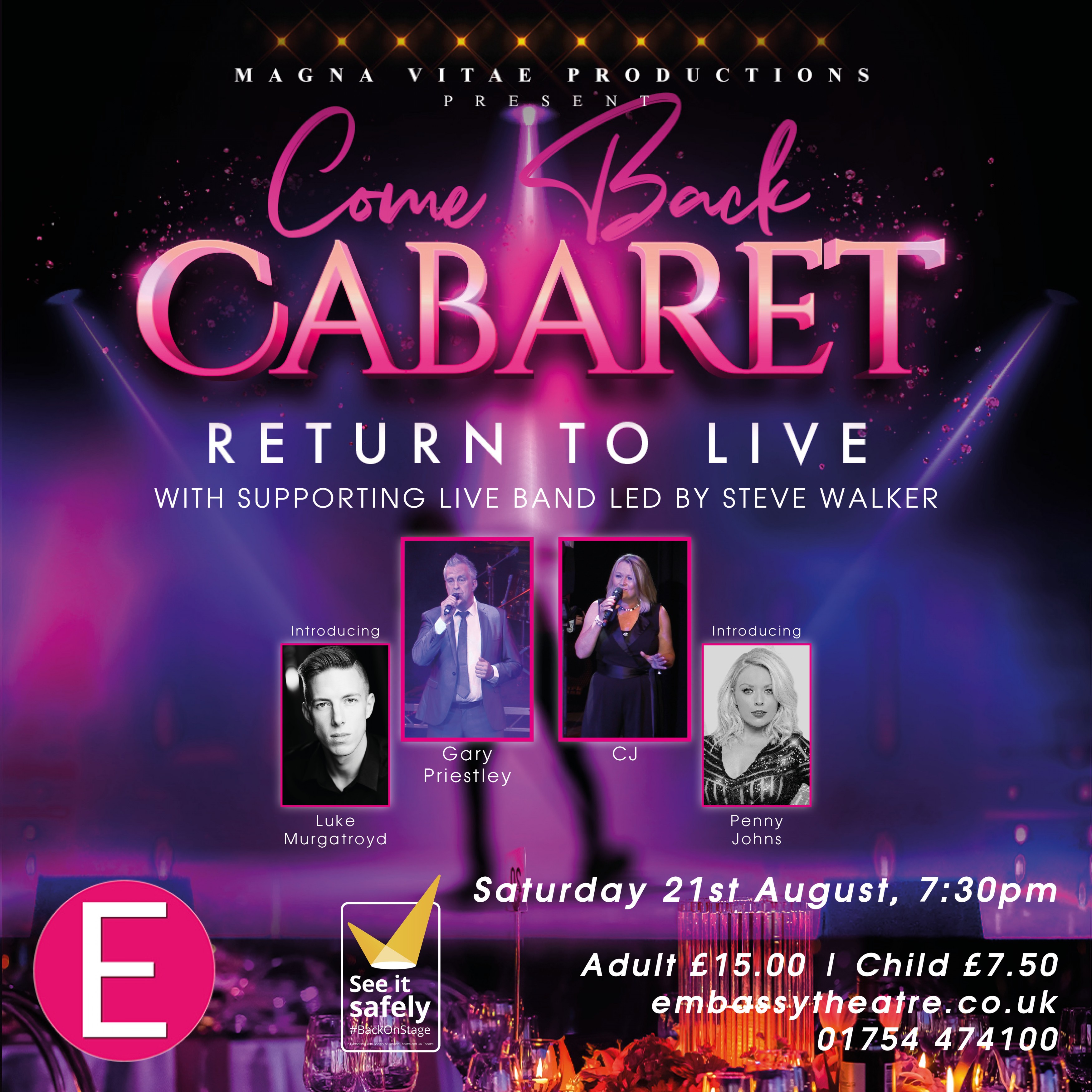 Magna Vitae - Comeback Cabaret poster