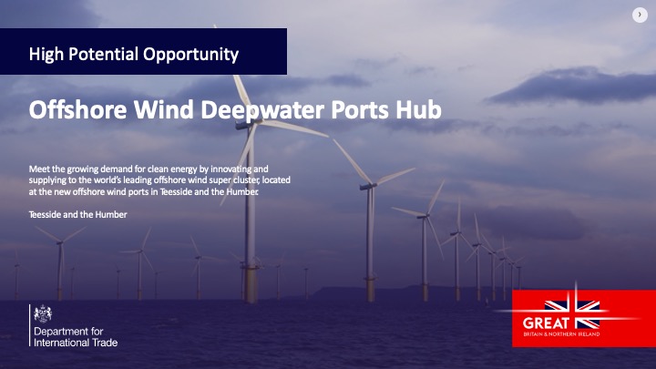 Hpo offshore wind deepwater ports hub