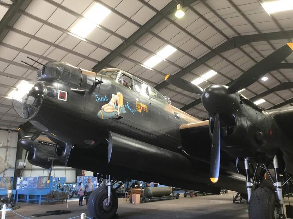 Just Jane at the Lincolnshire Aviation Heritage Centre