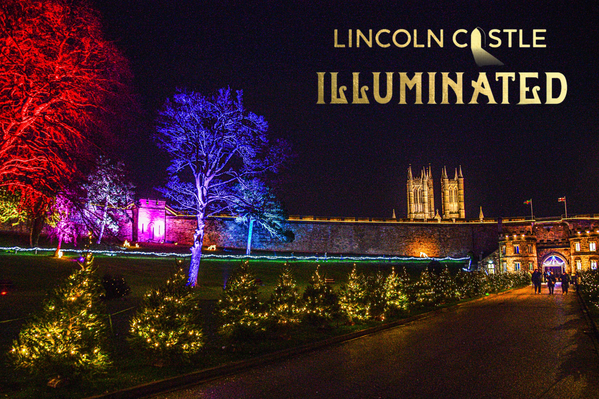 Lincoln Castle Illuminated 2021