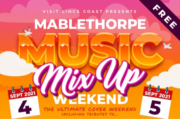 Lincs Coastal BID - Mablethorpe music mix up banner