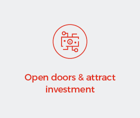 Open doors & attract investment