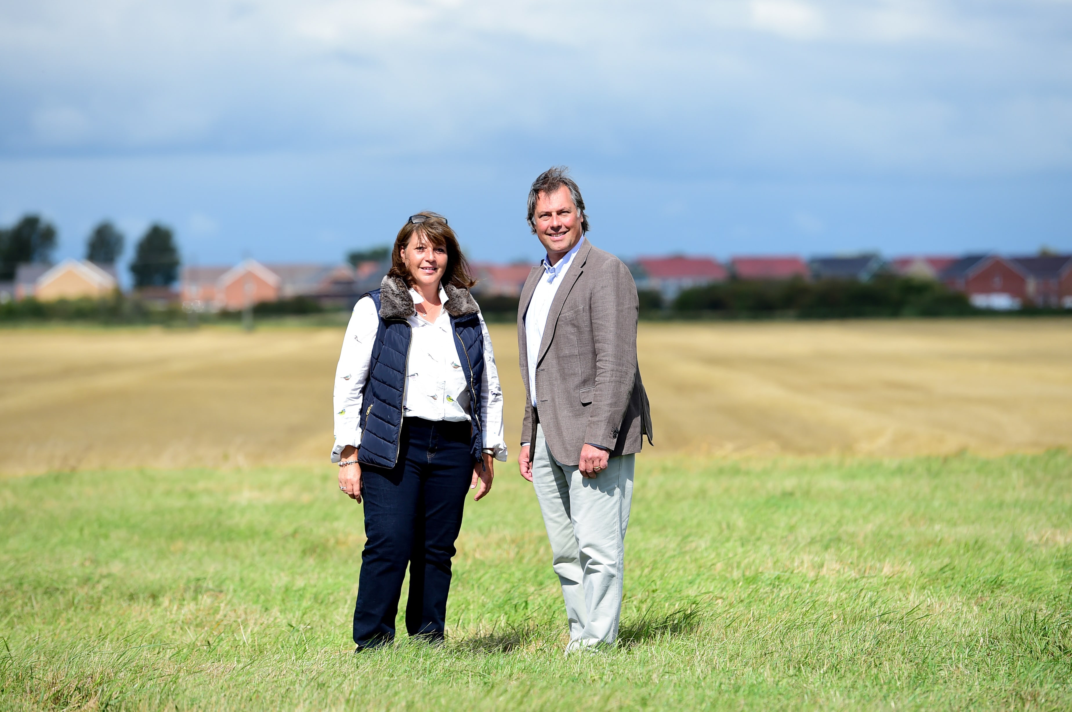 Sue bowser and neil sanderson of croftmarsh min